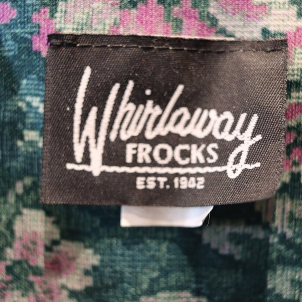 Whirlaway Frocks Vintage USA Layered Look Floral Blazer 18W - Picture 12 of 13